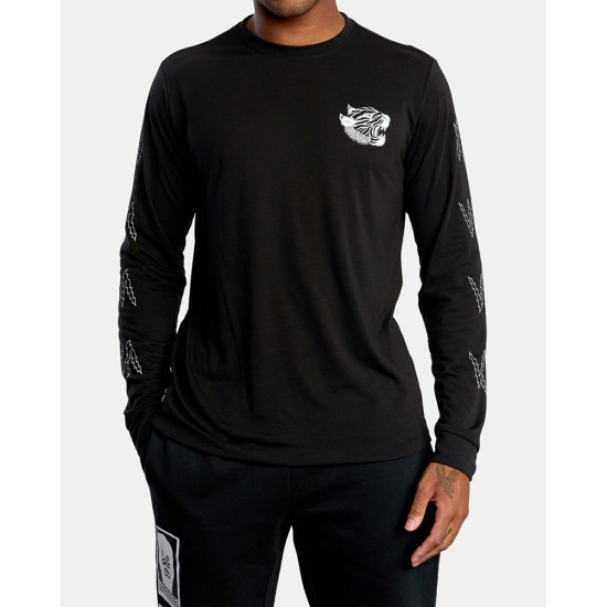 RVCA Ανδρική μακρυμάνικη μπλούζα Matt Leines Banner - Long Sleeve T-Shirt For Men